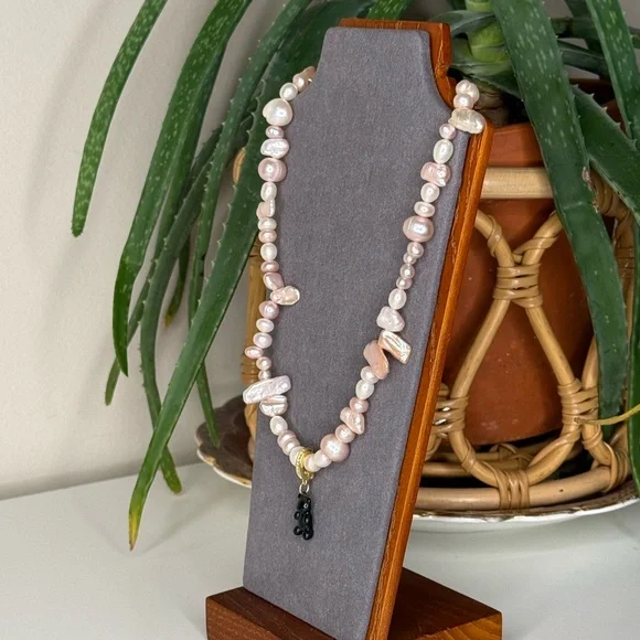 Joolz by Martha Calvo Bear It All Pearl Teddy Necklace MC Sold Out - Picture 4 of 10